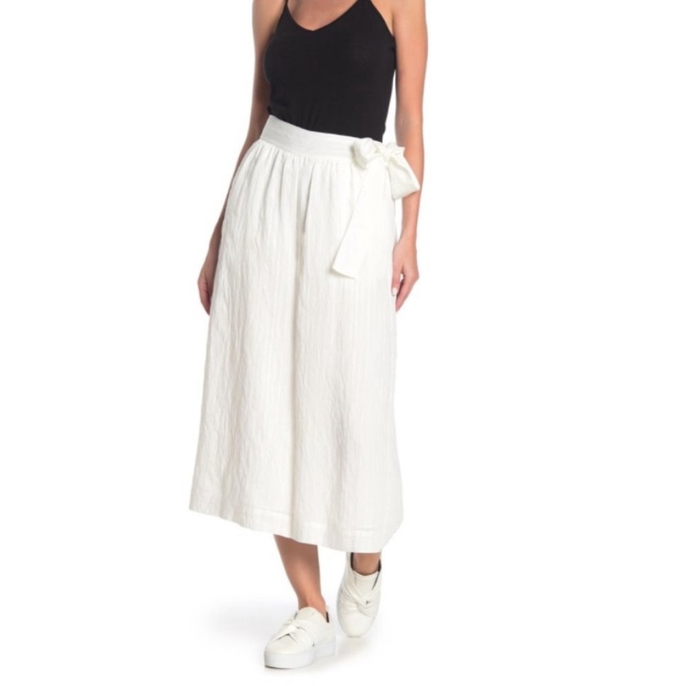 VINCE White Culottes - Size Medium